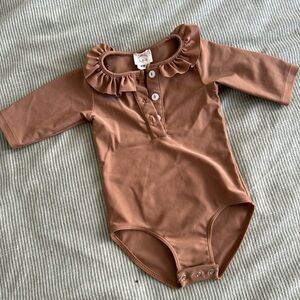 Long Sleeve Rash Guard One Piece, les petits dorés (French brand), 6M